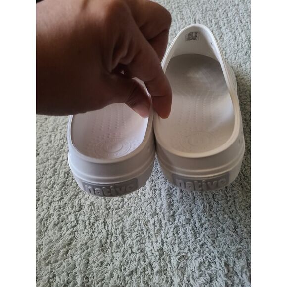 Native Shoes Jefferson Clog Wanderfoam White EVA Slip On Men’s 6 / Women’s 8 - Picture 4 of 6